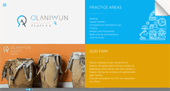 Desktop Screenshot of olaniwunajayi.net
