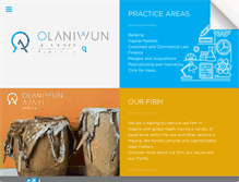 Tablet Screenshot of olaniwunajayi.net